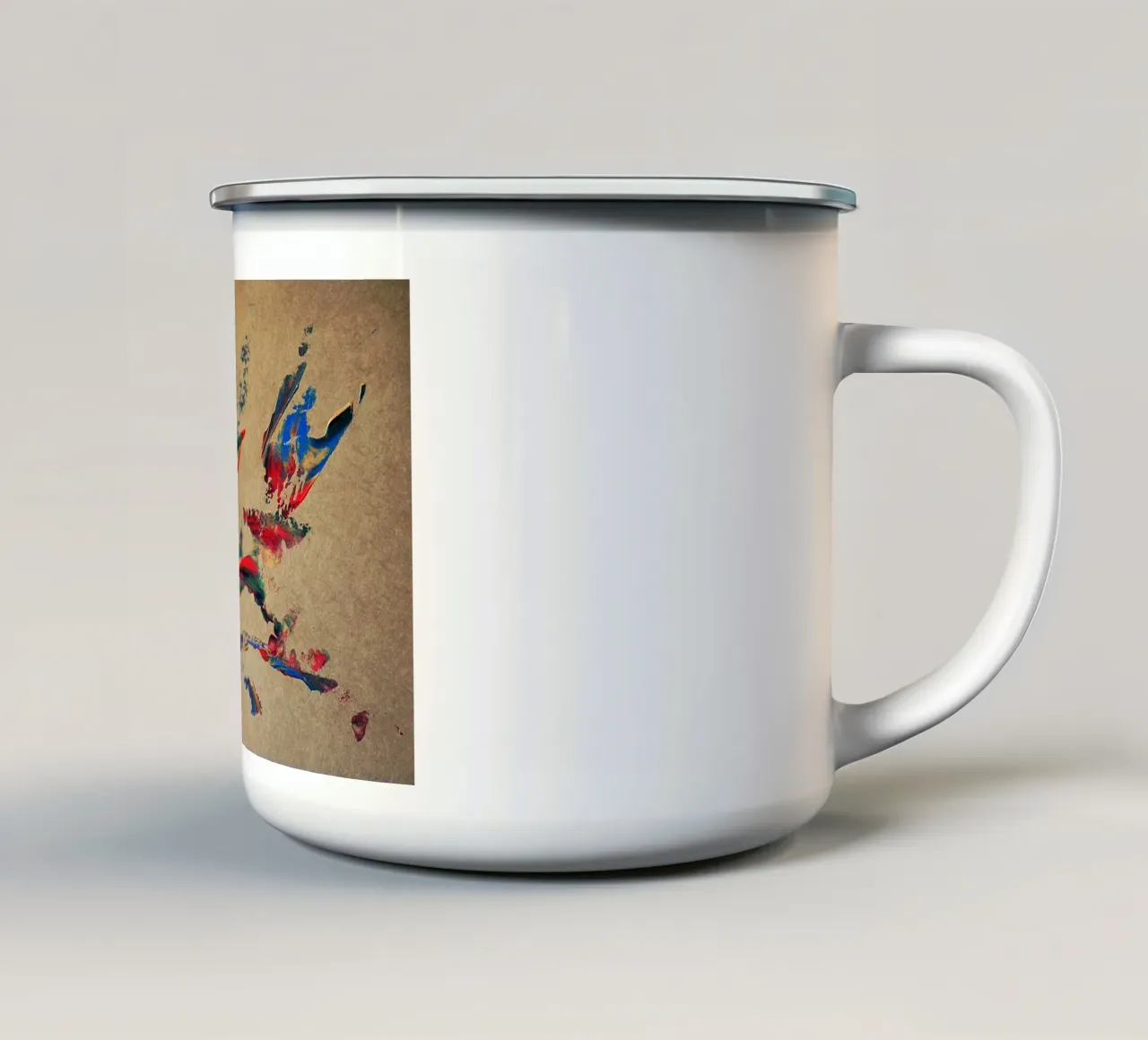 NATURAL STYLE 27 tazza in smalto da Thierry Vobmann Abstract painting