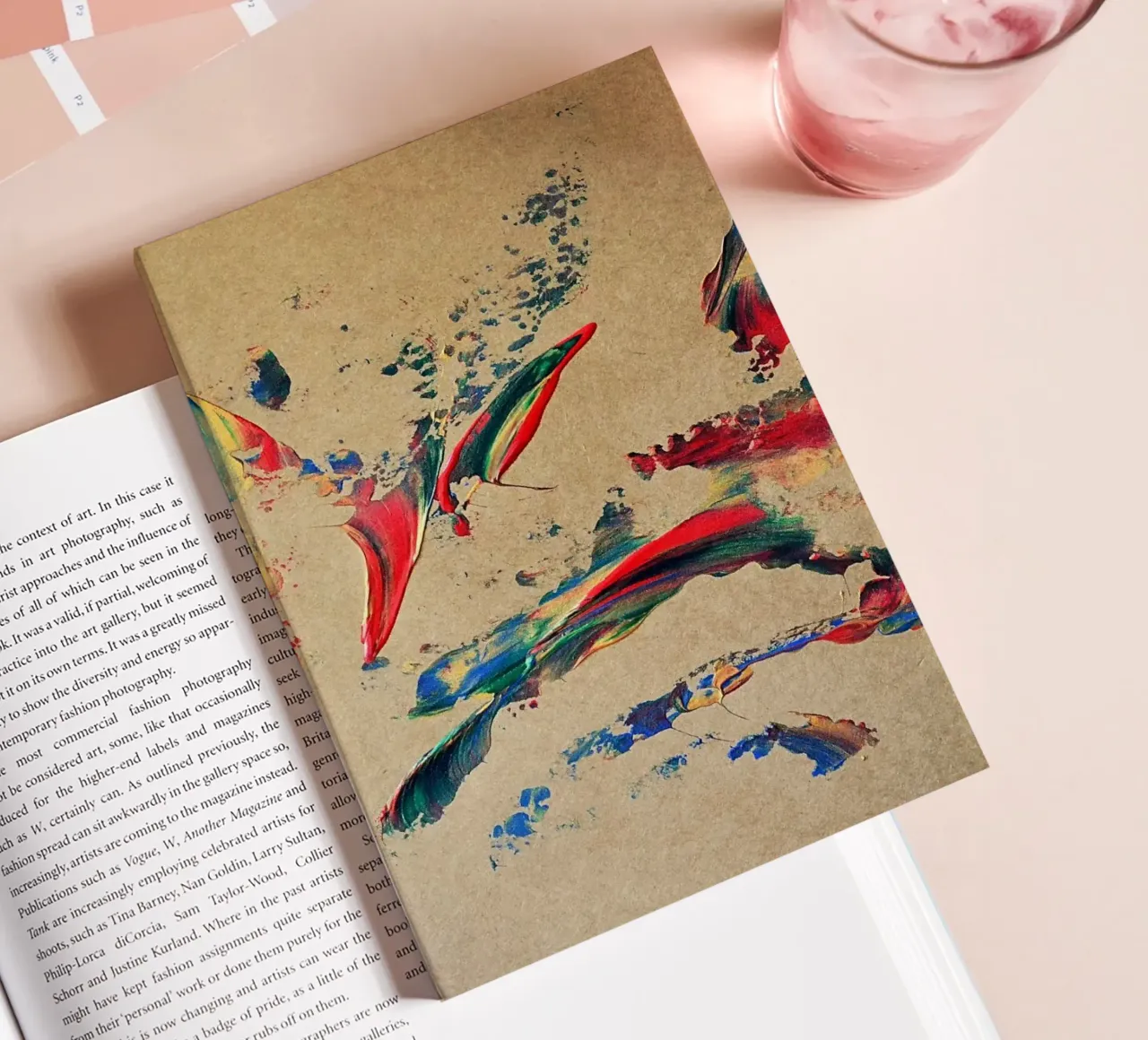 NATURAL STYLE 27 notebook by Thierry Vobmann Abstract painting
