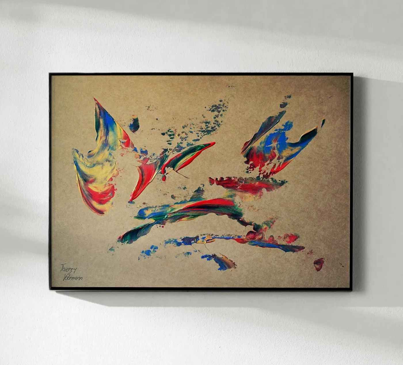 NATURAL STYLE 27 plexiglass da Thierry Vobmann Abstract painting