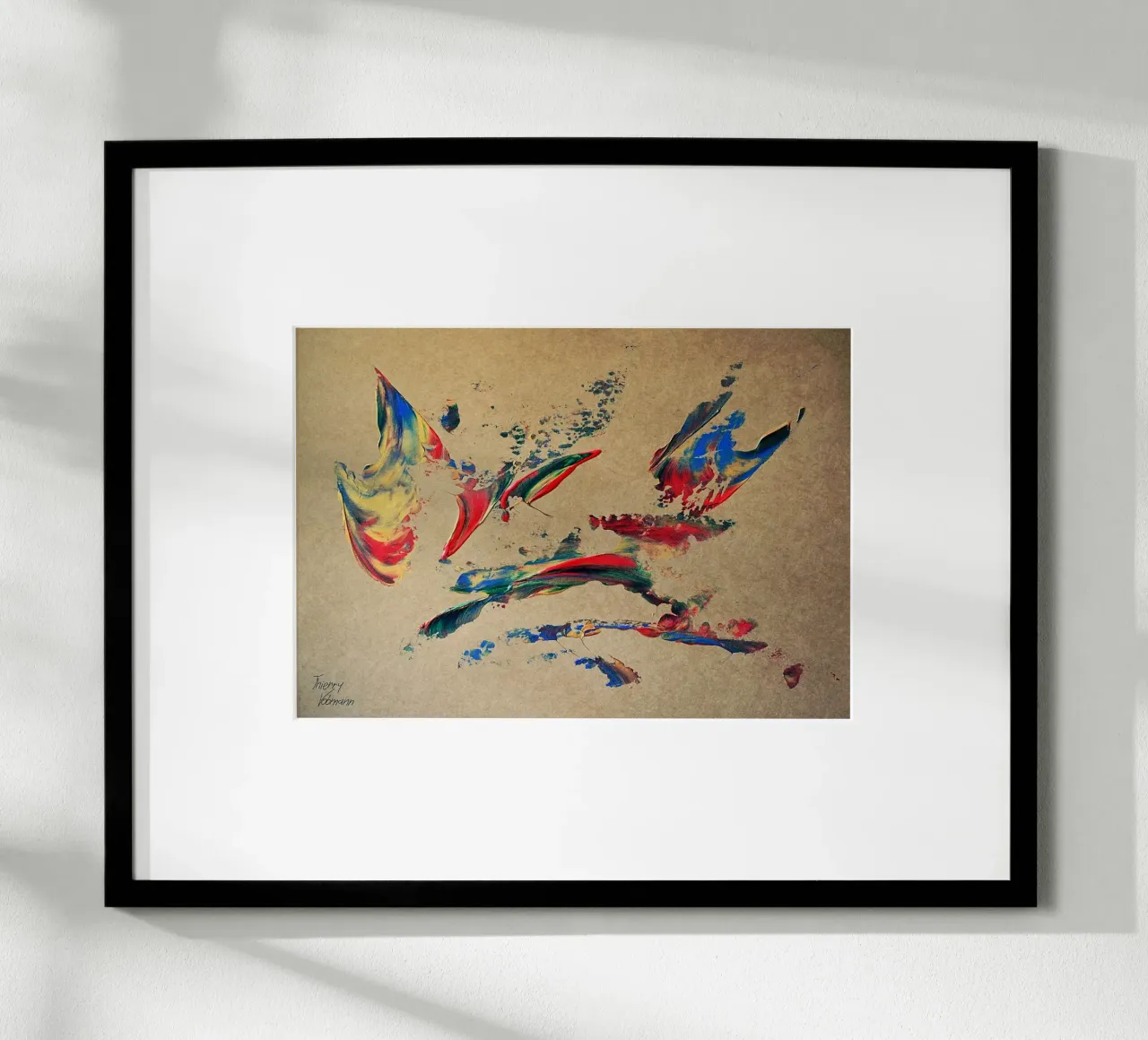 NATURAL STYLE 27 carta hahnemühle da Thierry Vobmann Abstract painting