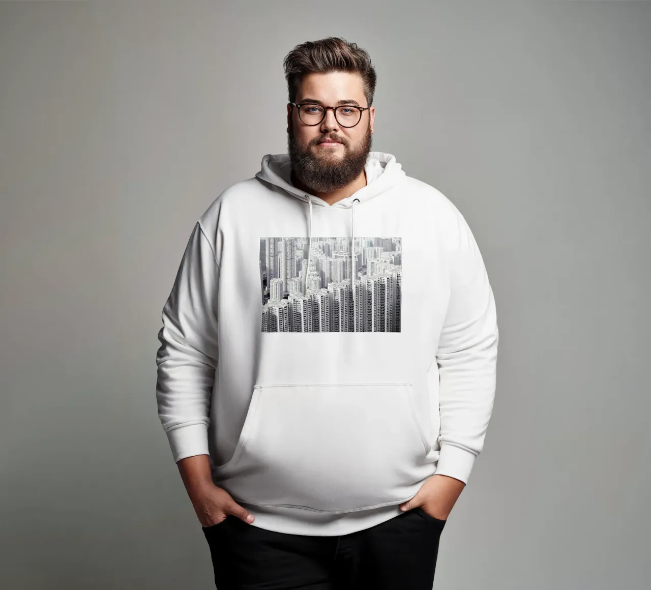 Hong Kong felpa con cappuccio da Julian Wolkenstein