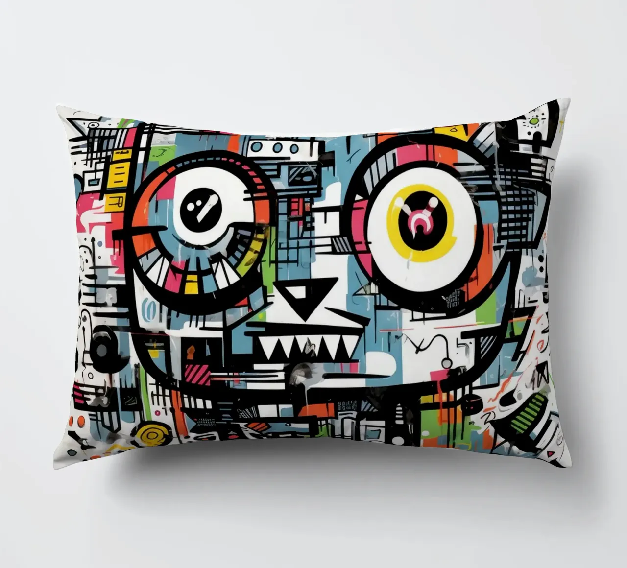 animali graffiti cuscino da Art Digital Visuel