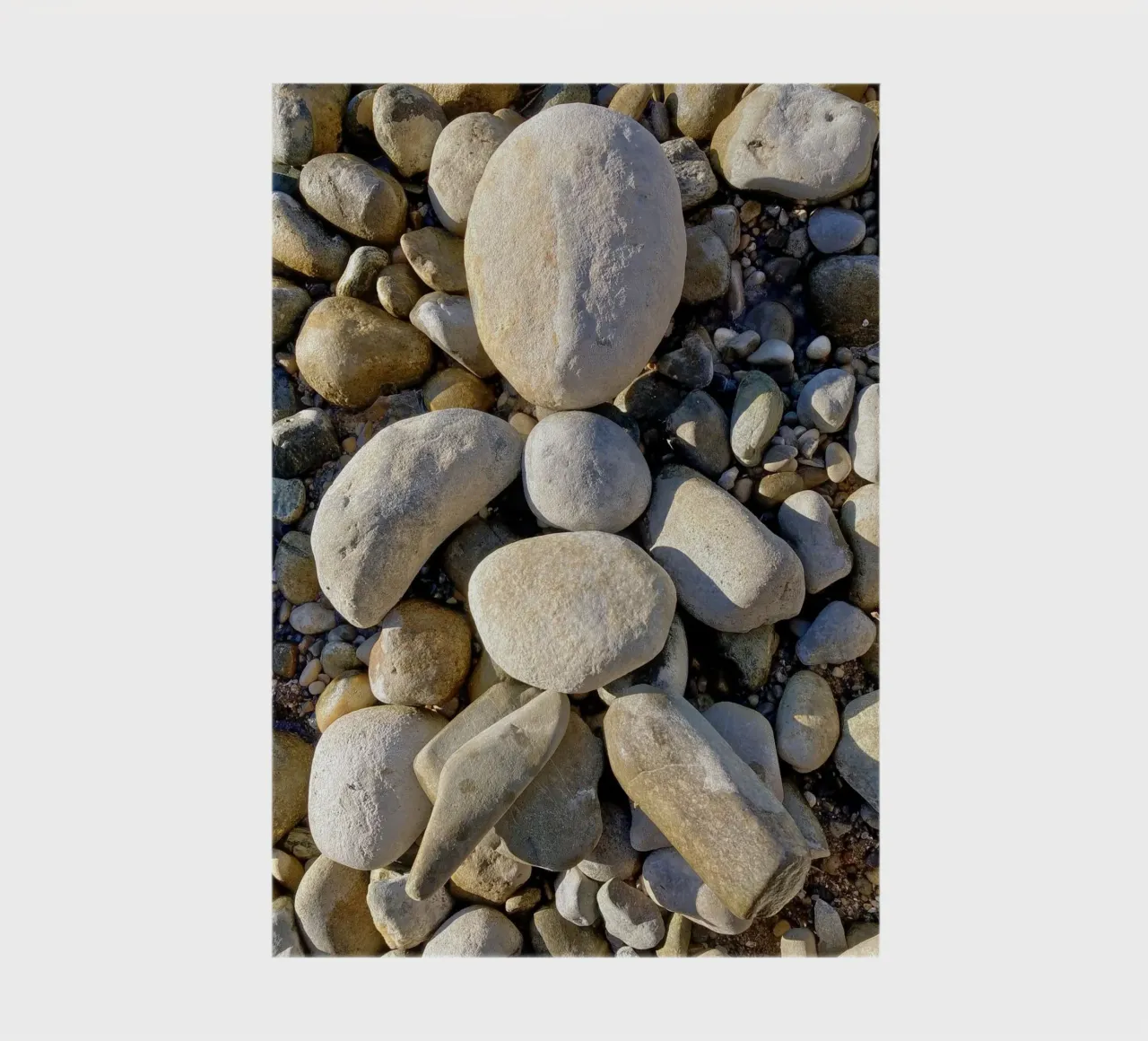 Pebbles by the lake notebook by Art Studio by Iris