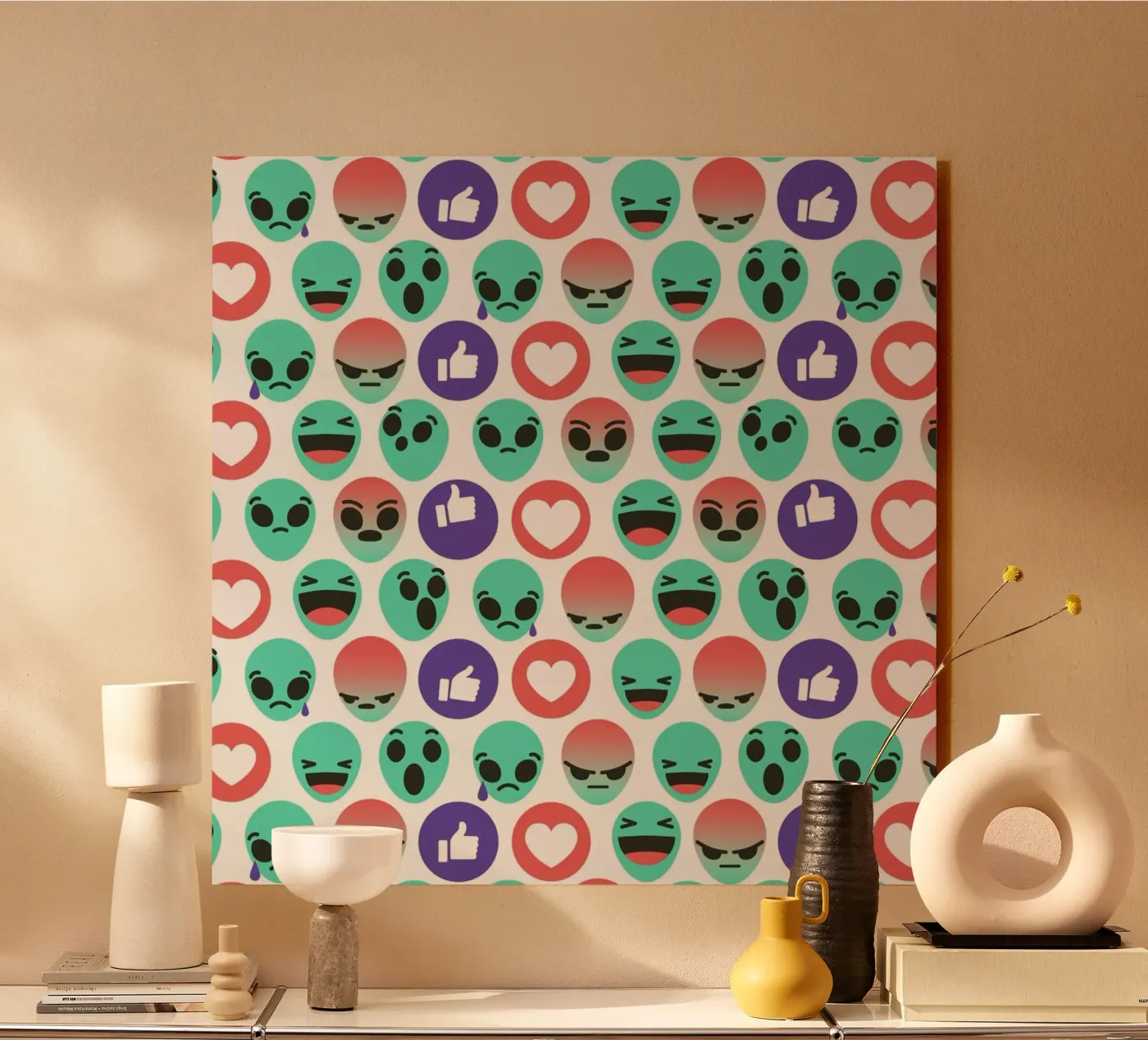 Alien Reactions plexiglas de Chobopop