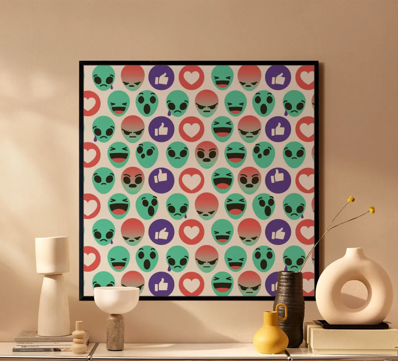 Alien Reactions poster da Chobopop