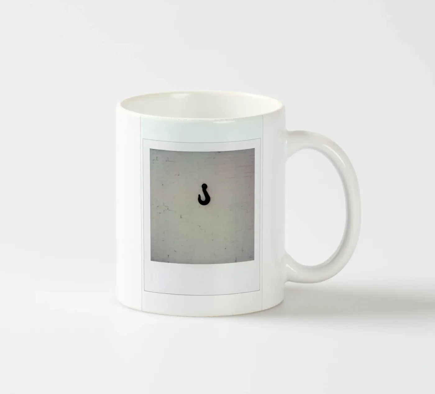 Hook ceramic mug by Lou Garoup