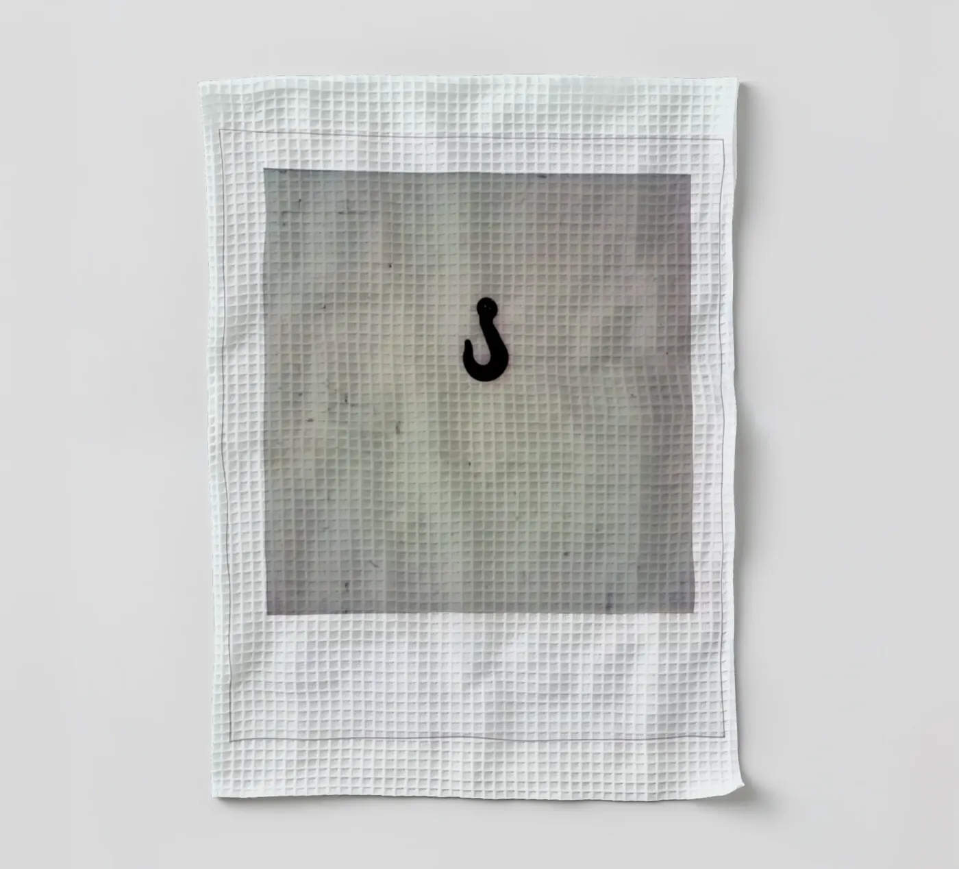 Hook tea towel by Lou Garoup