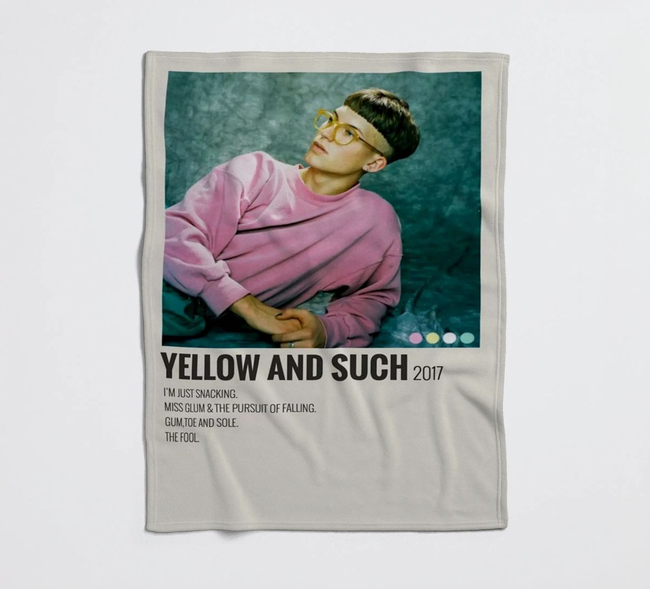 YELLOW AND SUCH 2017 coperta in pile da SoundStudio
