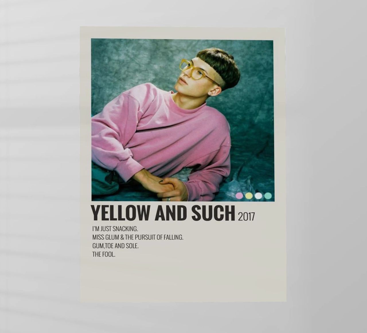 YELLOW AND SUCH 2017 pellicola backlit da SoundStudio