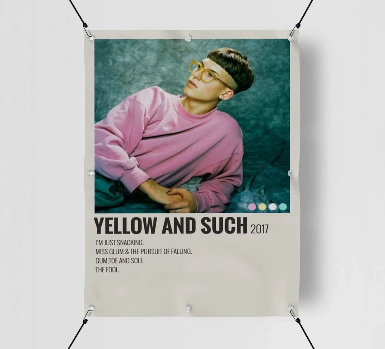 YELLOW AND SUCH 2017 telo in pvc da SoundStudio