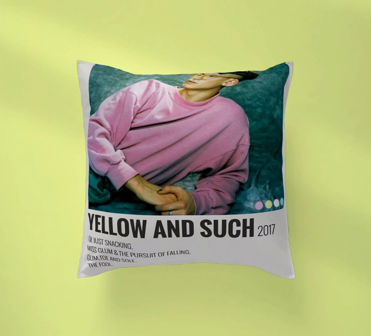 YELLOW AND SUCH 2017 cuscino da SoundStudio