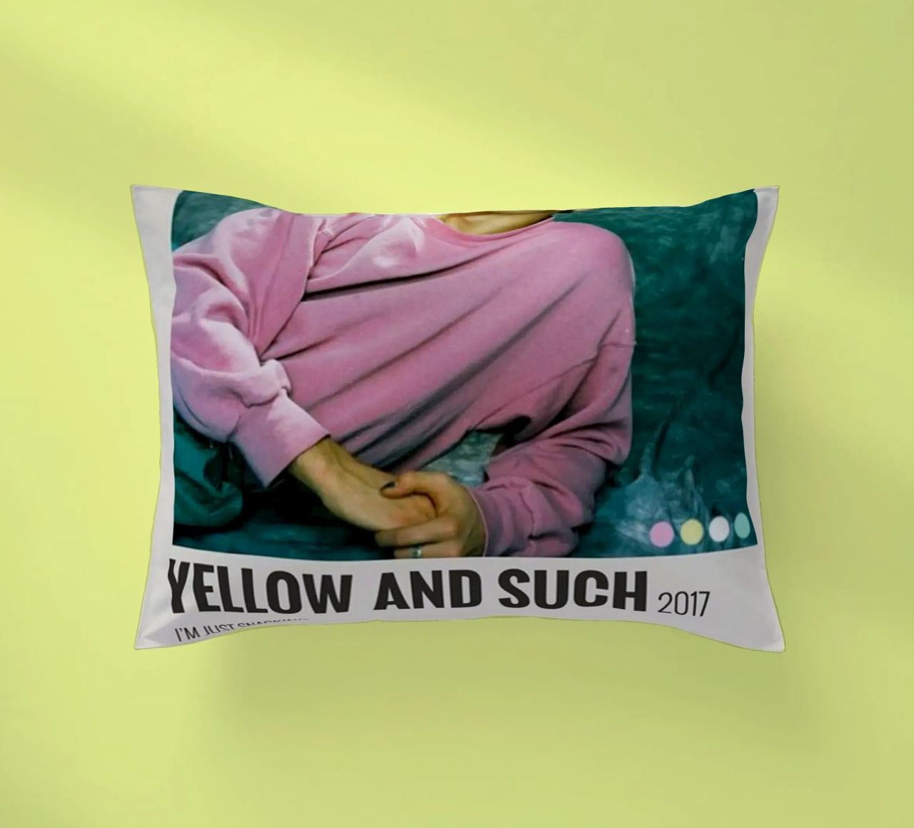 YELLOW AND SUCH 2017 cuscino da SoundStudio