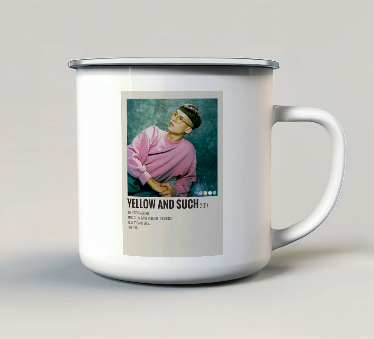 YELLOW AND SUCH 2017 tazza in smalto da SoundStudio