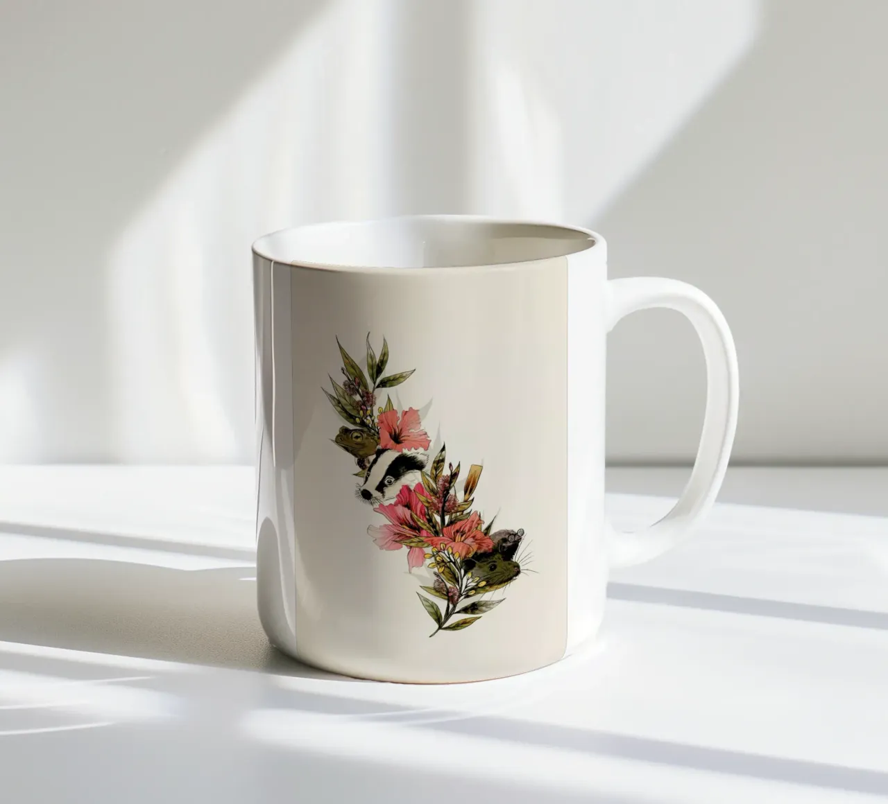 Wind In The Willows Keramik Tasse von La Scarlatte