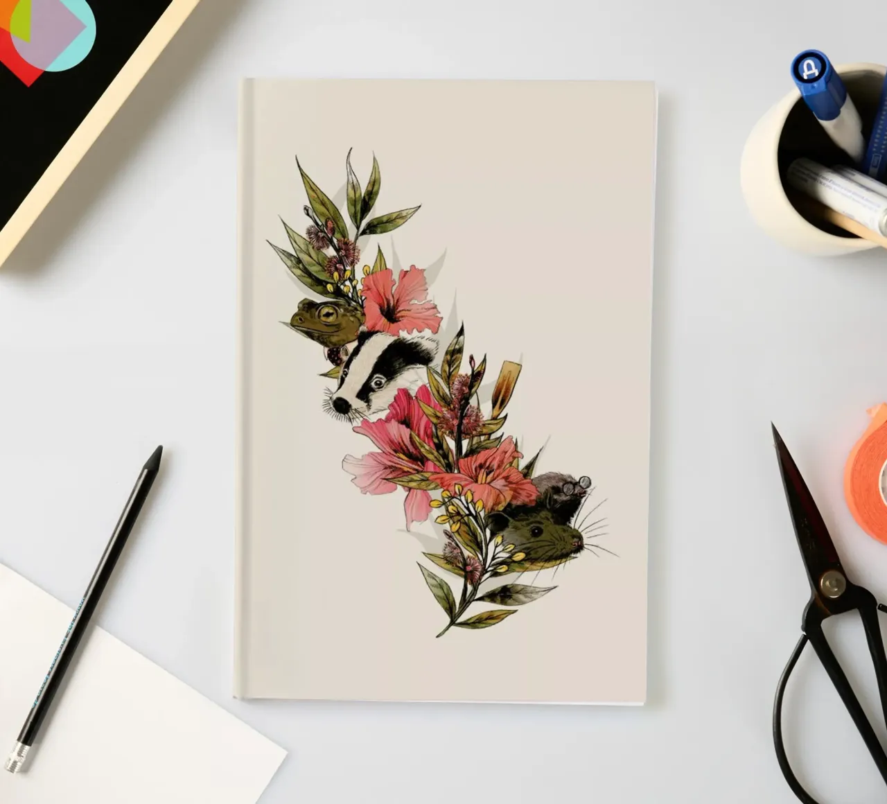 Wind In The Willows notebook by La Scarlatte
