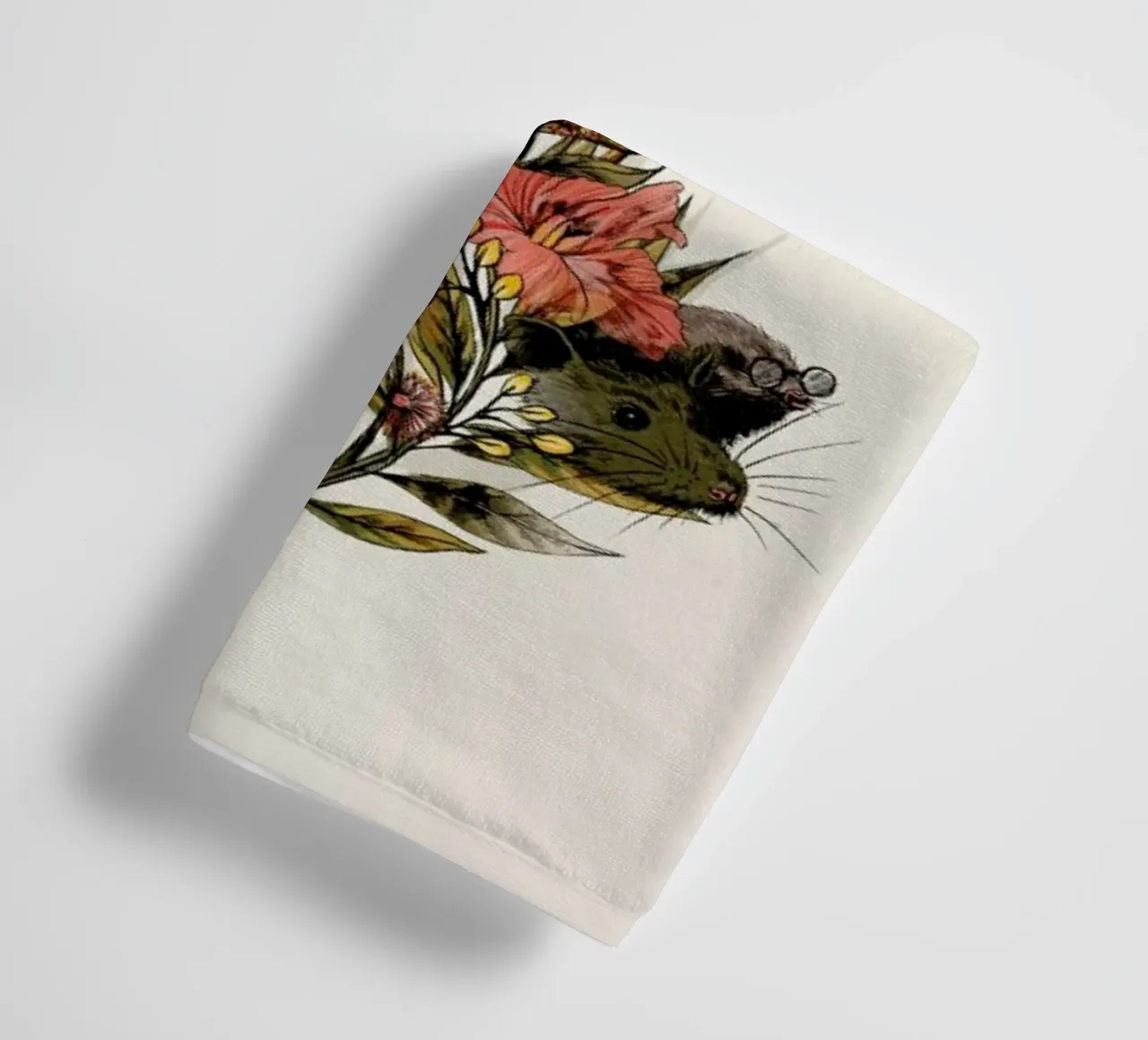 Wind In The Willows asciugamano da bagno da La Scarlatte