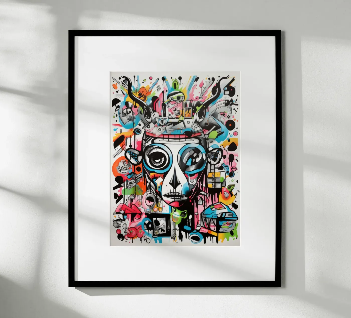 graffiti animals poster by Art Digital Visuel