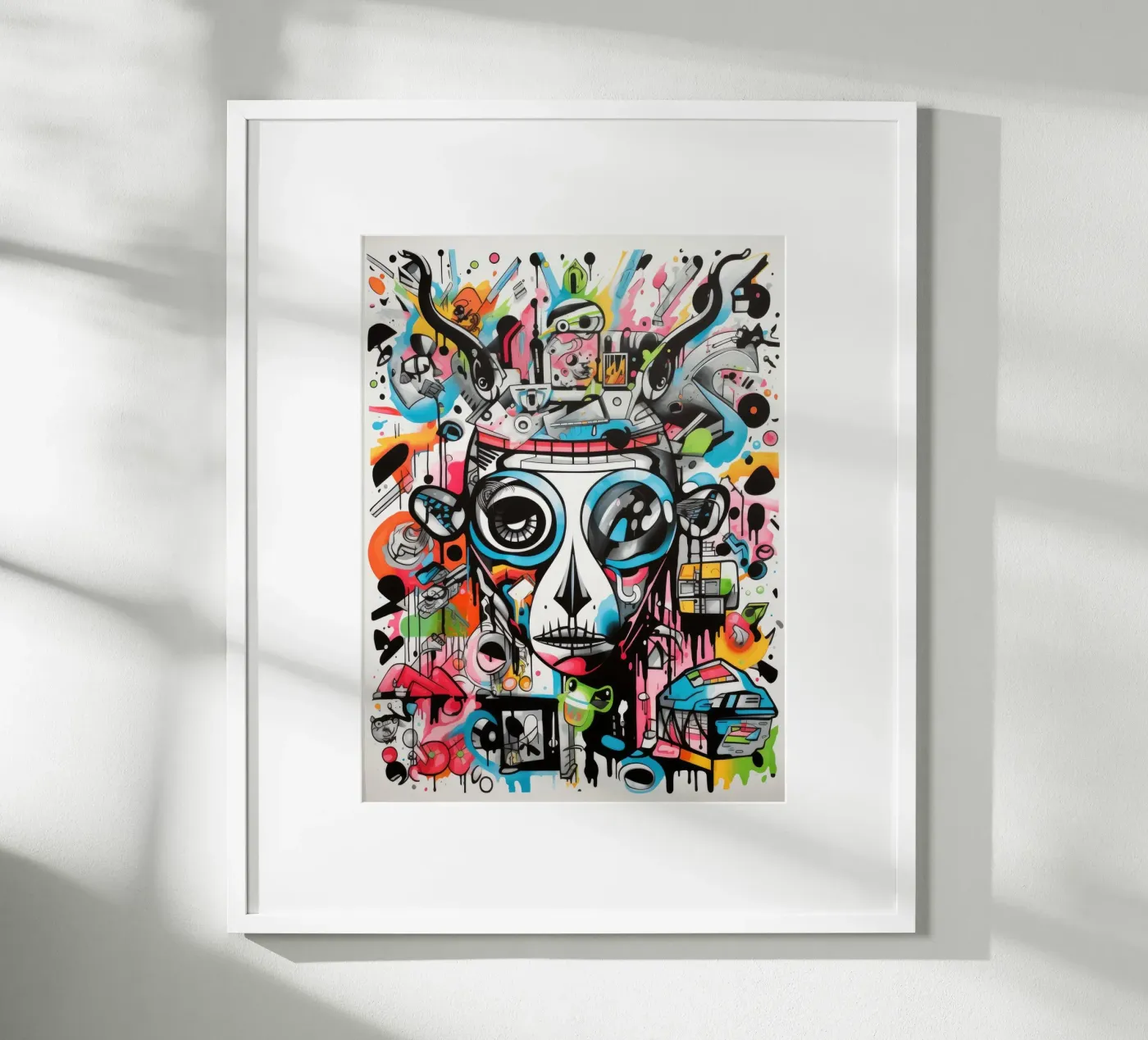 graffiti animals poster by Art Digital Visuel