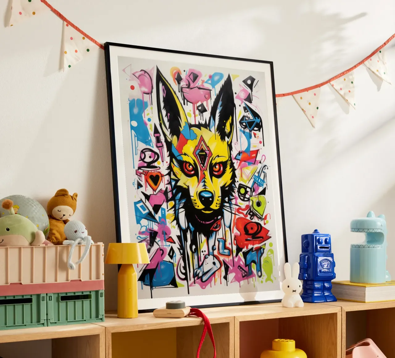 animali graffiti poster da Art Digital Visuel
