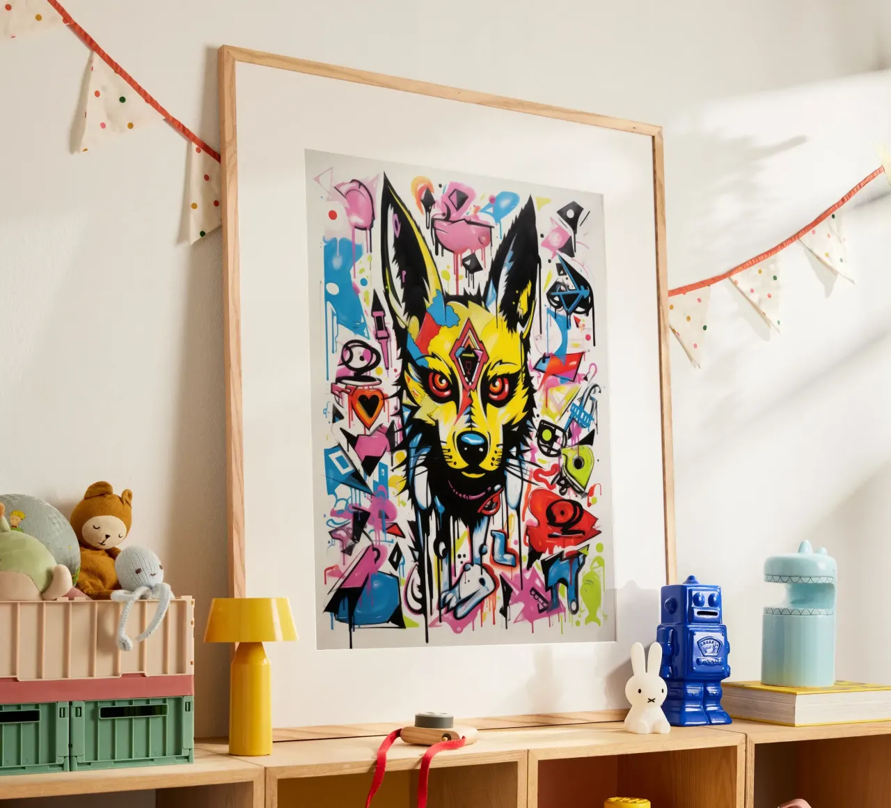animali graffiti poster da Art Digital Visuel