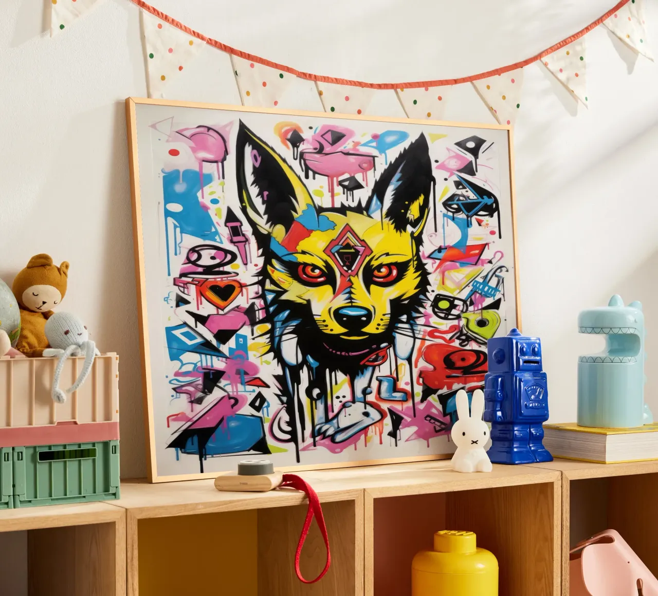 animali graffiti poster da Art Digital Visuel