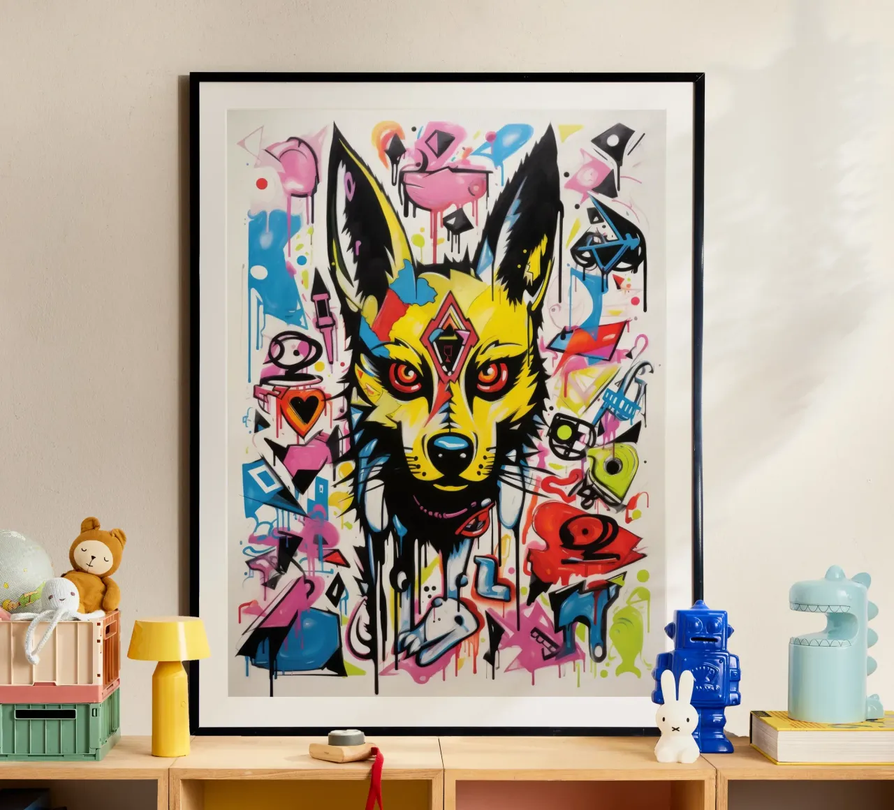 animali graffiti poster da Art Digital Visuel