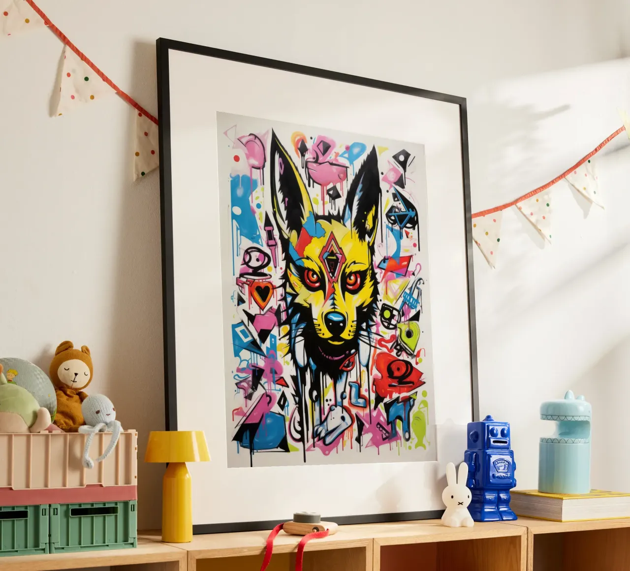 animali graffiti poster da Art Digital Visuel