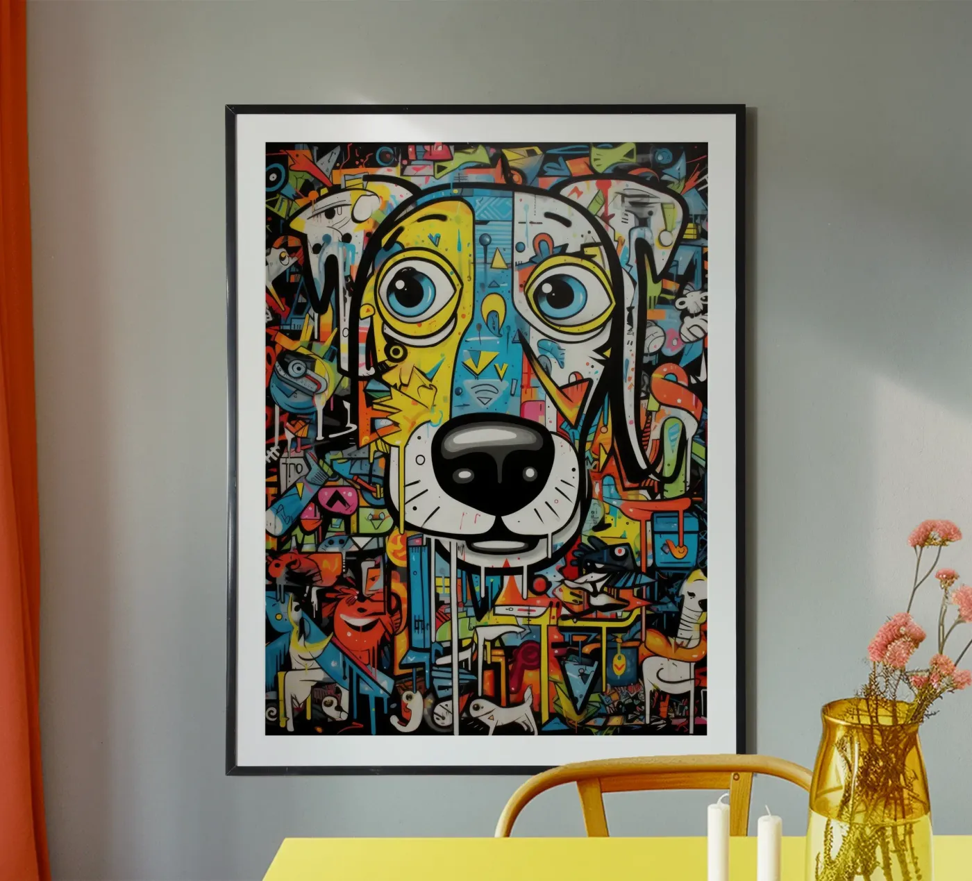 graffiti animals poster by Art Digital Visuel