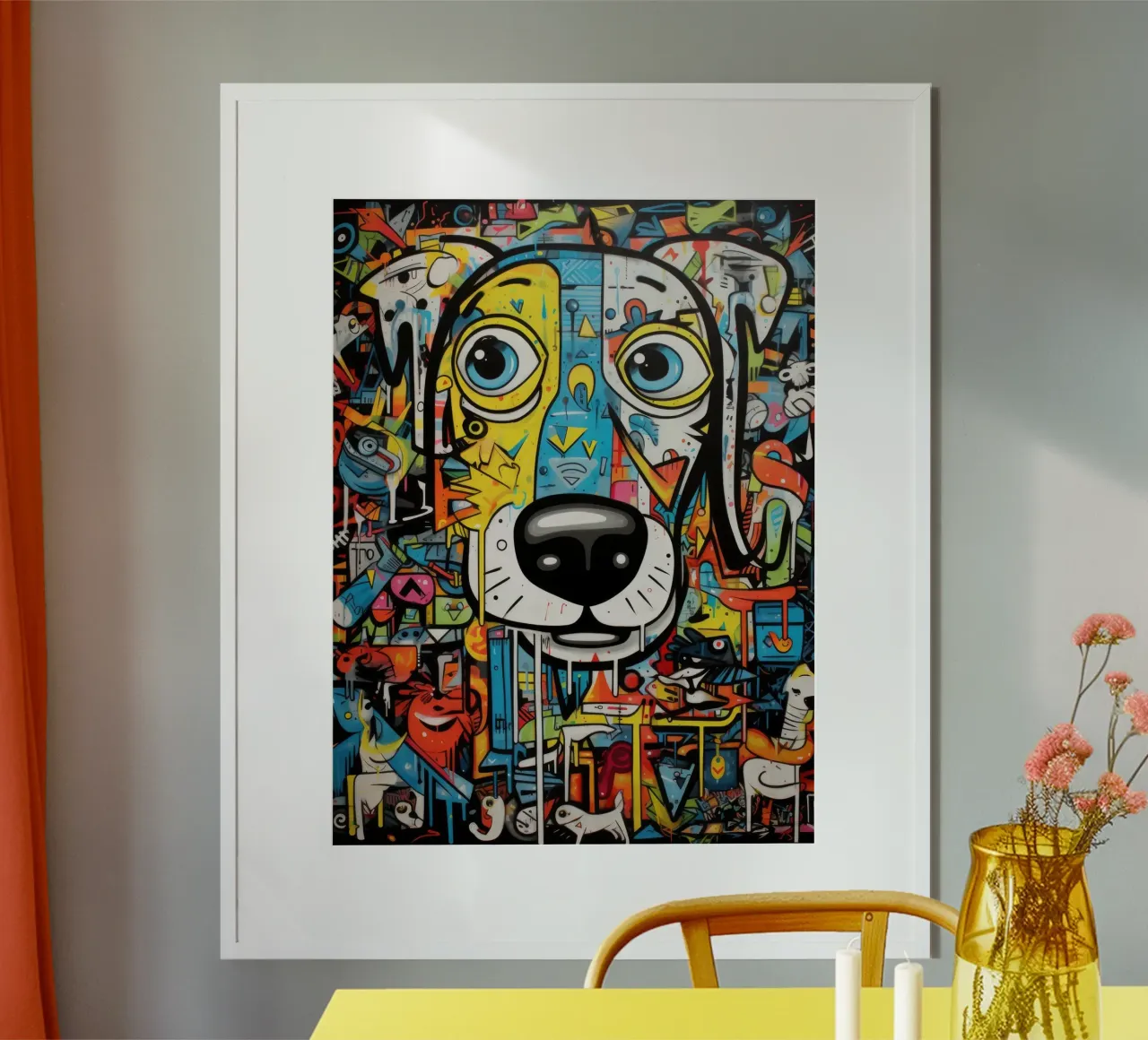 graffiti animals poster by Art Digital Visuel