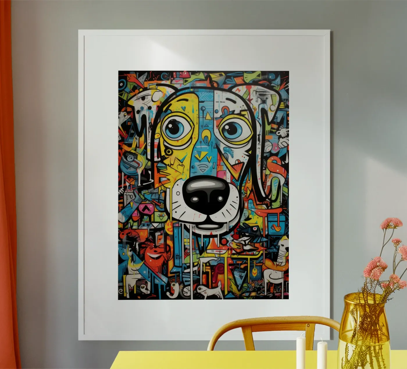graffiti animals poster by Art Digital Visuel