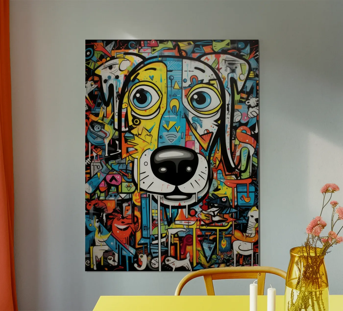 graffiti animals poster by Art Digital Visuel