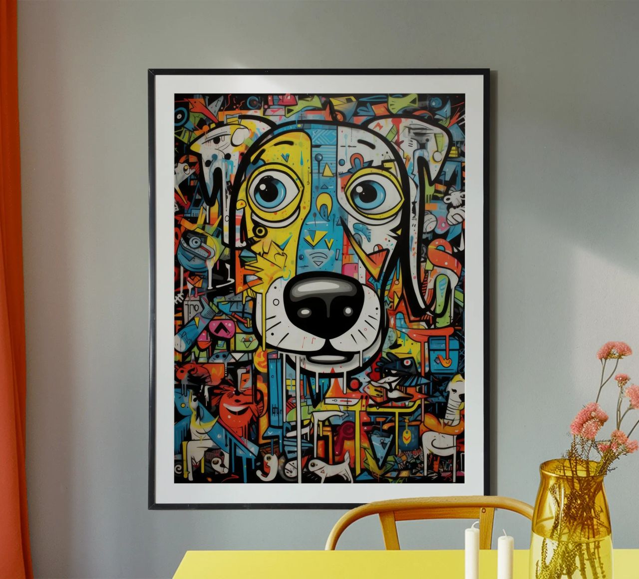 graffiti animals poster by Art Digital Visuel