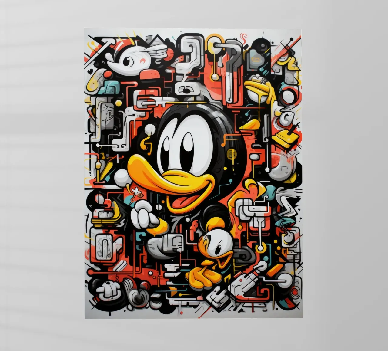 animali graffiti pellicola backlit da Art Digital Visuel