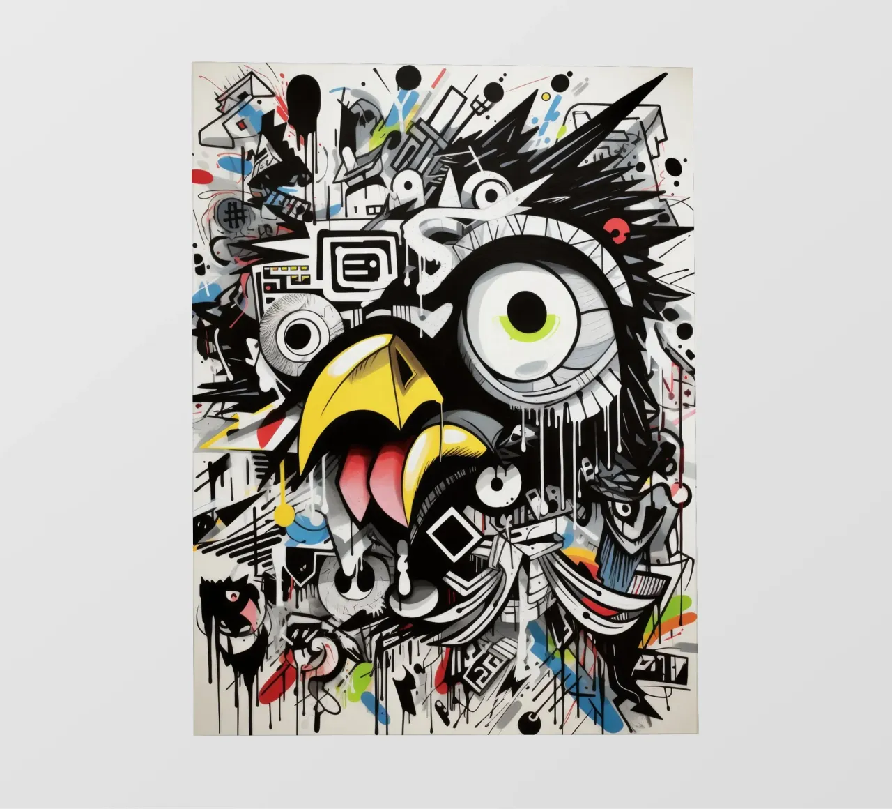 animali graffiti pellicola backlit da Art Digital Visuel