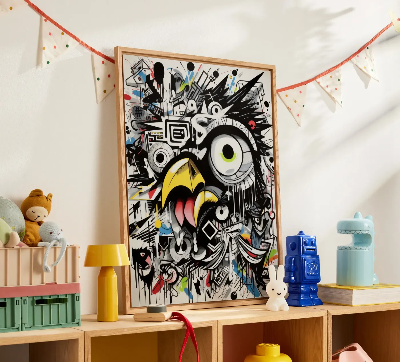 animali graffiti plexiglass da Art Digital Visuel