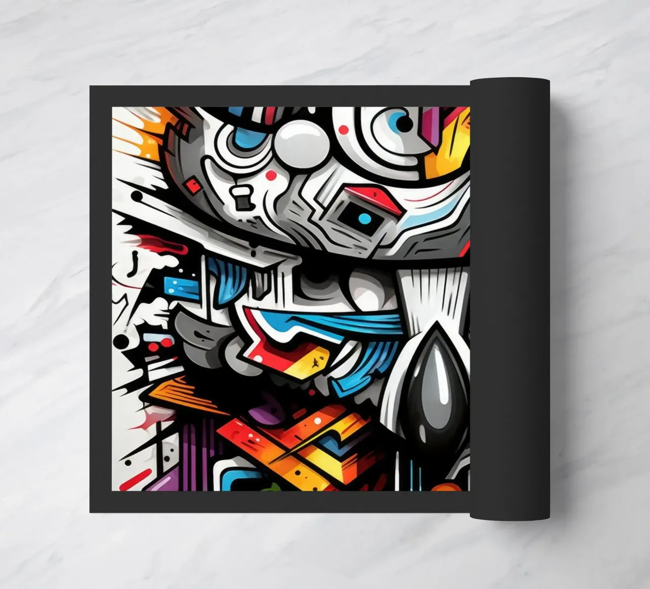 animali graffiti zerbino da Art Digital Visuel
