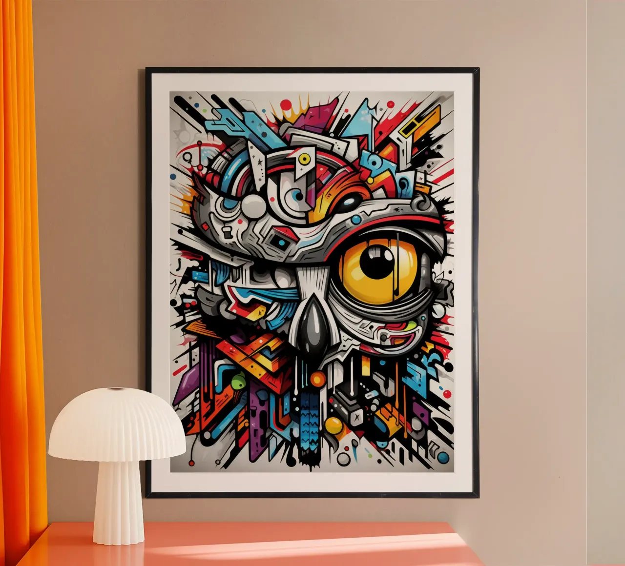 animali graffiti poster da Art Digital Visuel