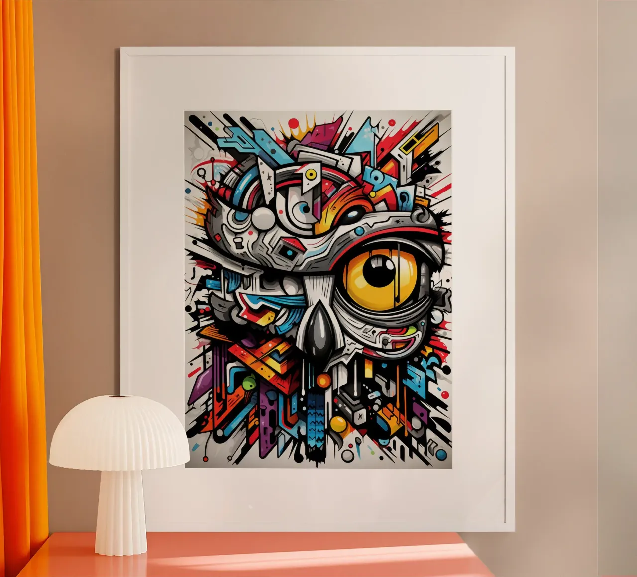 animali graffiti poster da Art Digital Visuel