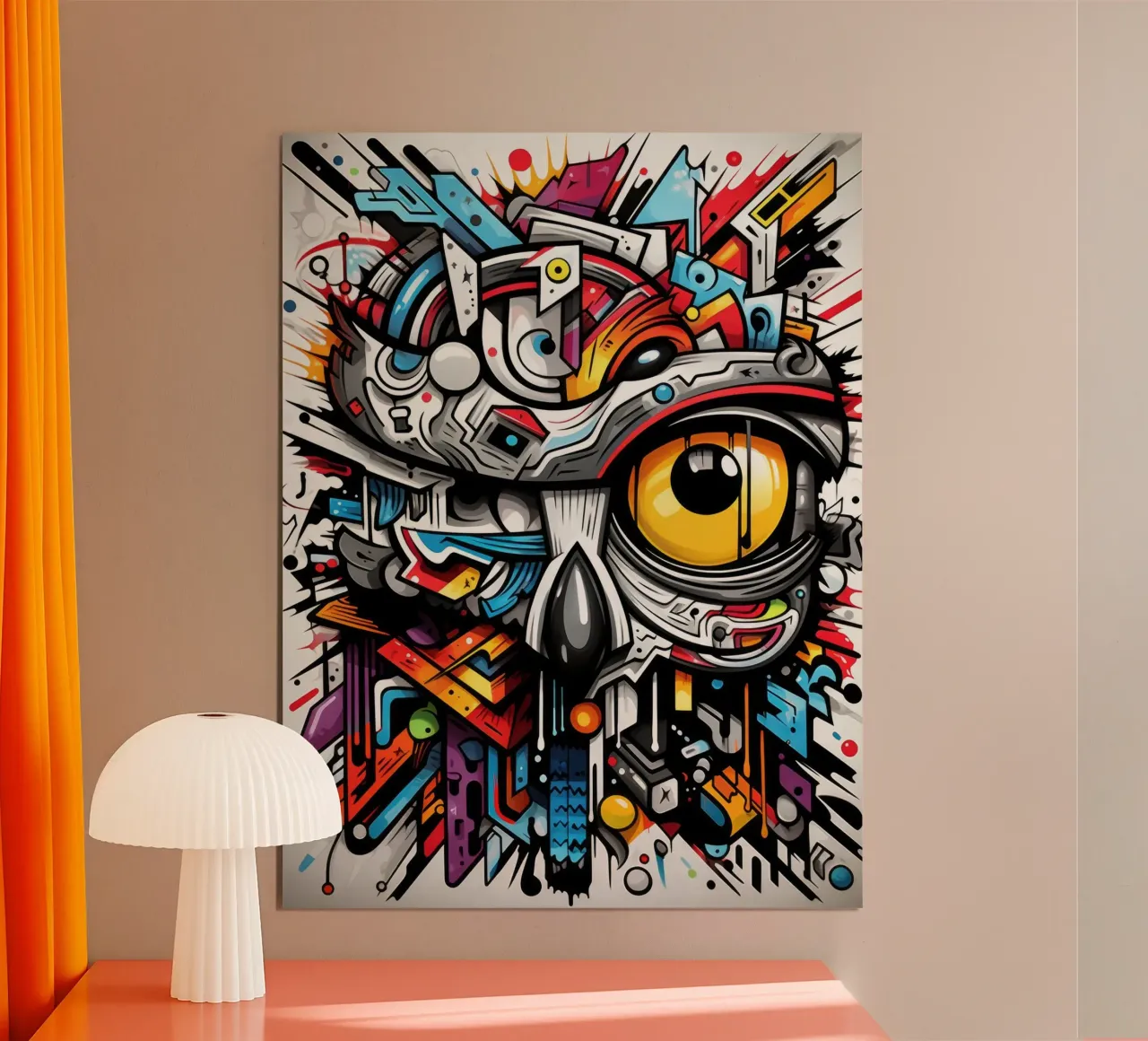 animali graffiti poster da Art Digital Visuel