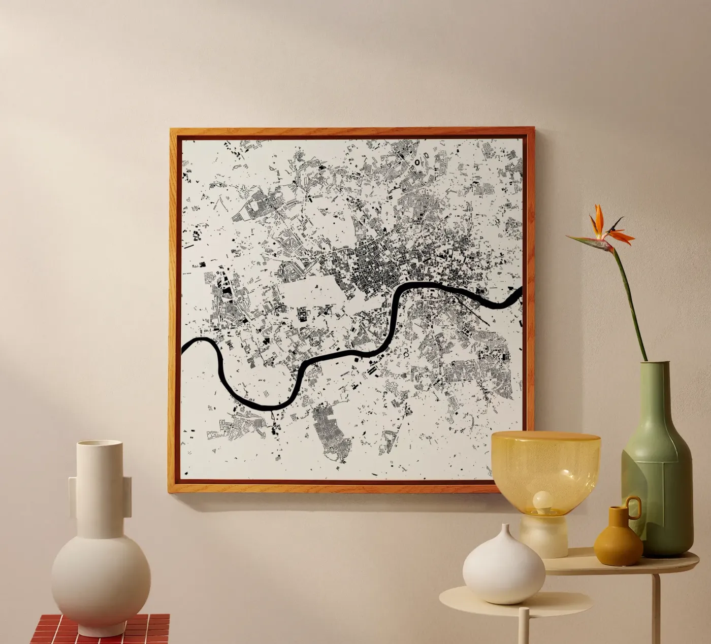 London White plexiglass da Urban Maps