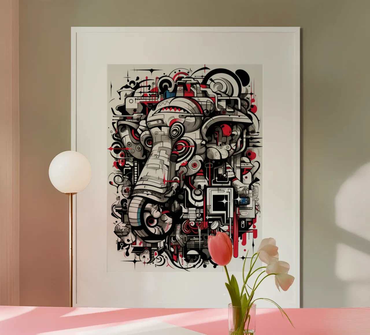 animali graffiti poster da Art Digital Visuel