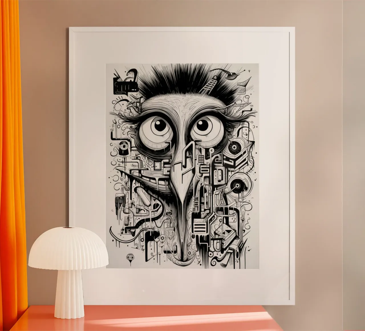 animali graffiti poster da Art Digital Visuel