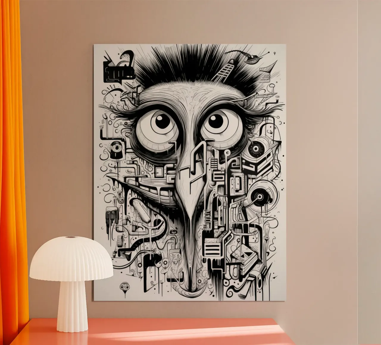 animali graffiti poster da Art Digital Visuel