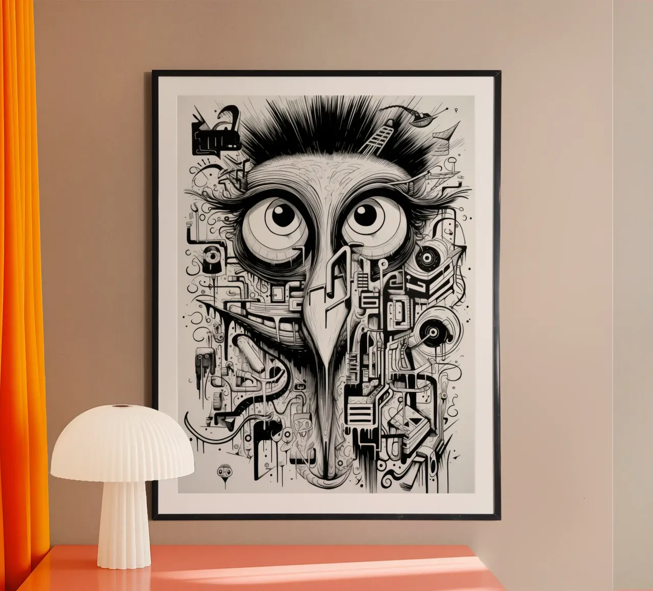 animali graffiti poster da Art Digital Visuel