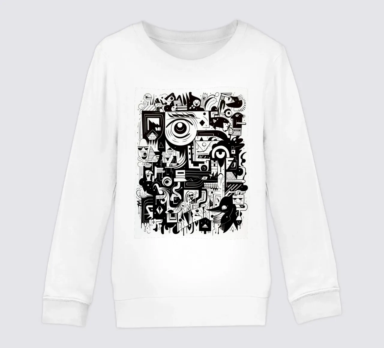animali graffiti felpa bambino da Art Digital Visuel