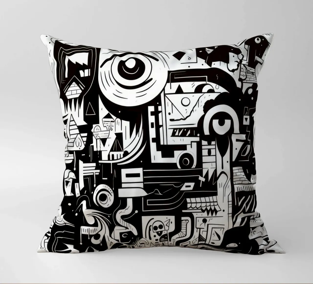 animali graffiti cuscino da Art Digital Visuel