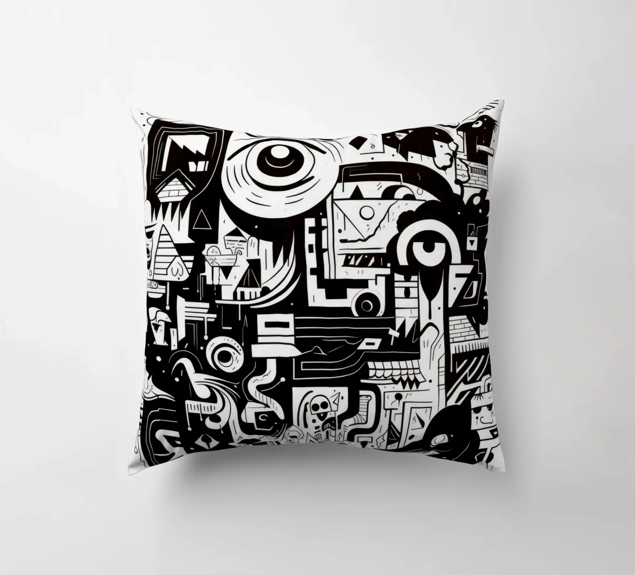 animali graffiti cuscino da Art Digital Visuel