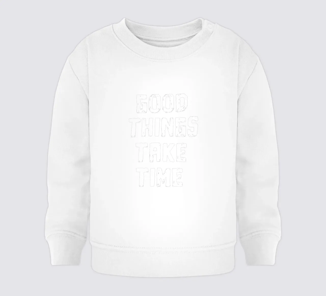 Good things take time felpa neonato da happieeagle