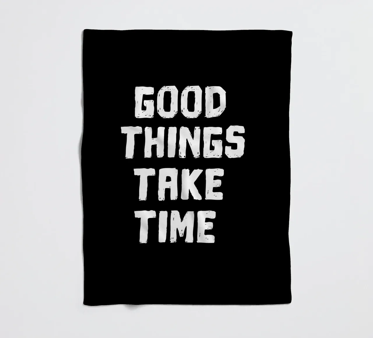 Good things take time coperta in pile da happieeagle