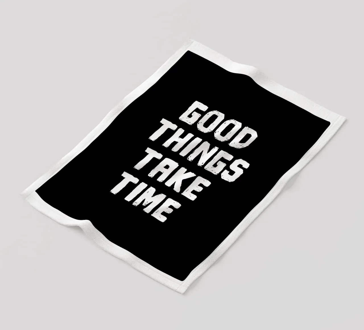 Good things take time coperta in pile da happieeagle
